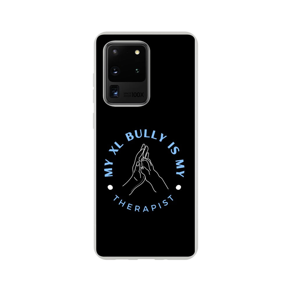 My XL Bully Is My Therapist | Flexi Phone Case For iPhone and Samsung | Pet Accessories | Dog Lover Gift Idea