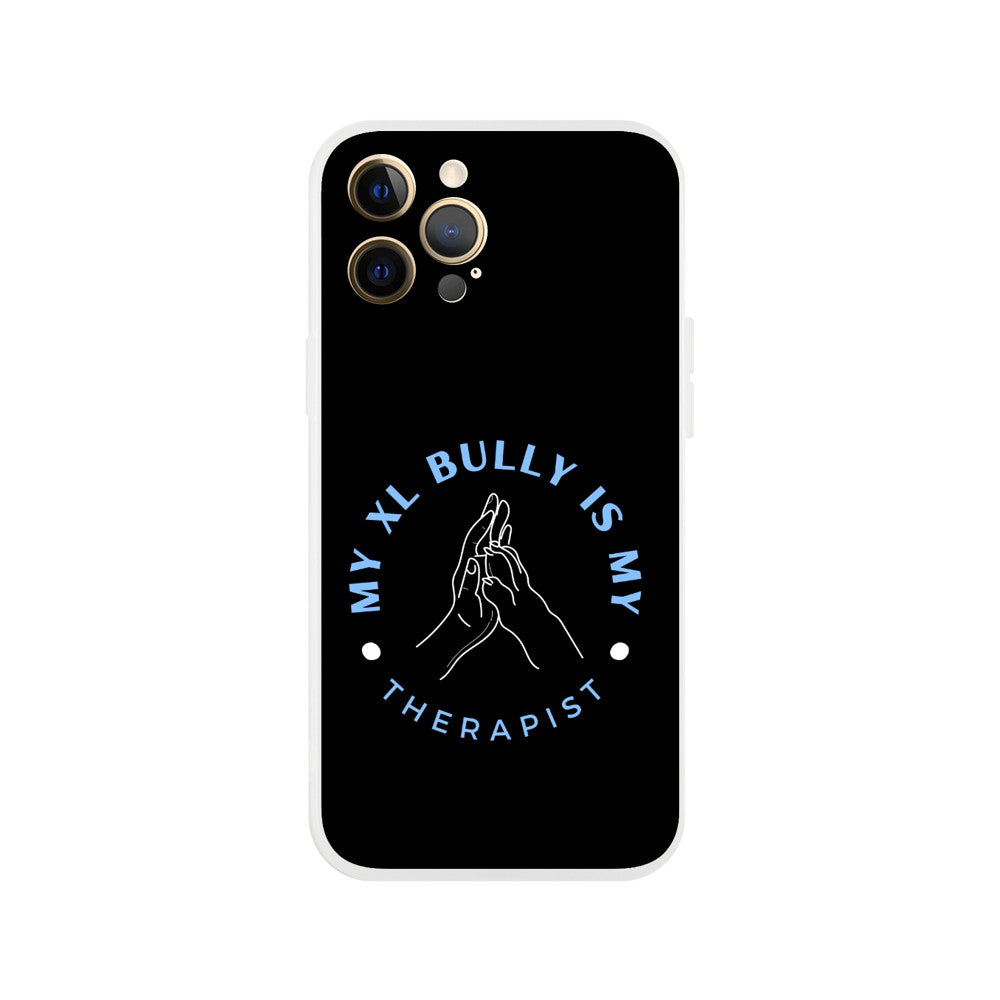 My XL Bully Is My Therapist | Flexi Phone Case For iPhone and Samsung | Pet Accessories | Dog Lover Gift Idea