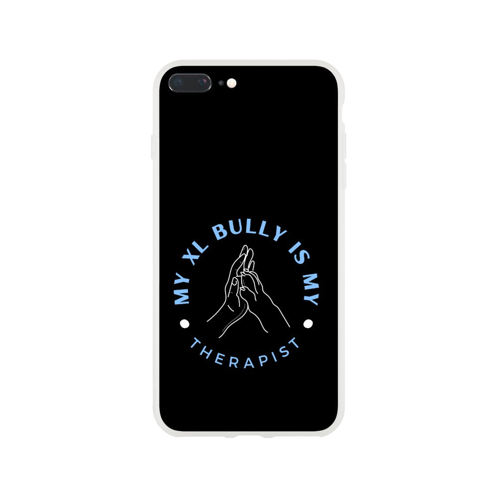 My XL Bully Is My Therapist | Flexi Phone Case For iPhone and Samsung | Pet Accessories | Dog Lover Gift Idea