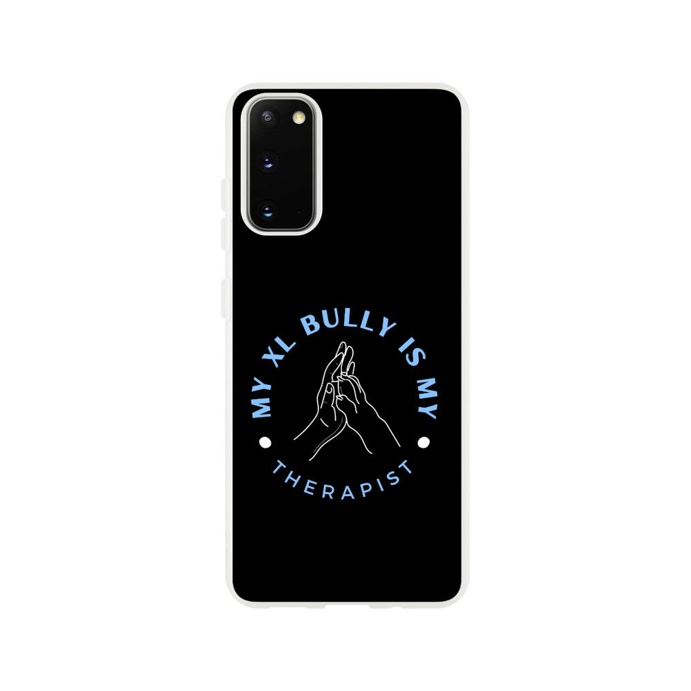 My XL Bully Is My Therapist | Flexi Phone Case For iPhone and Samsung | Pet Accessories | Dog Lover Gift Idea