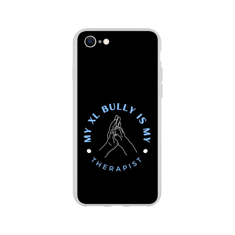 My XL Bully Is My Therapist | Flexi Phone Case For iPhone and Samsung | Pet Accessories | Dog Lover Gift Idea