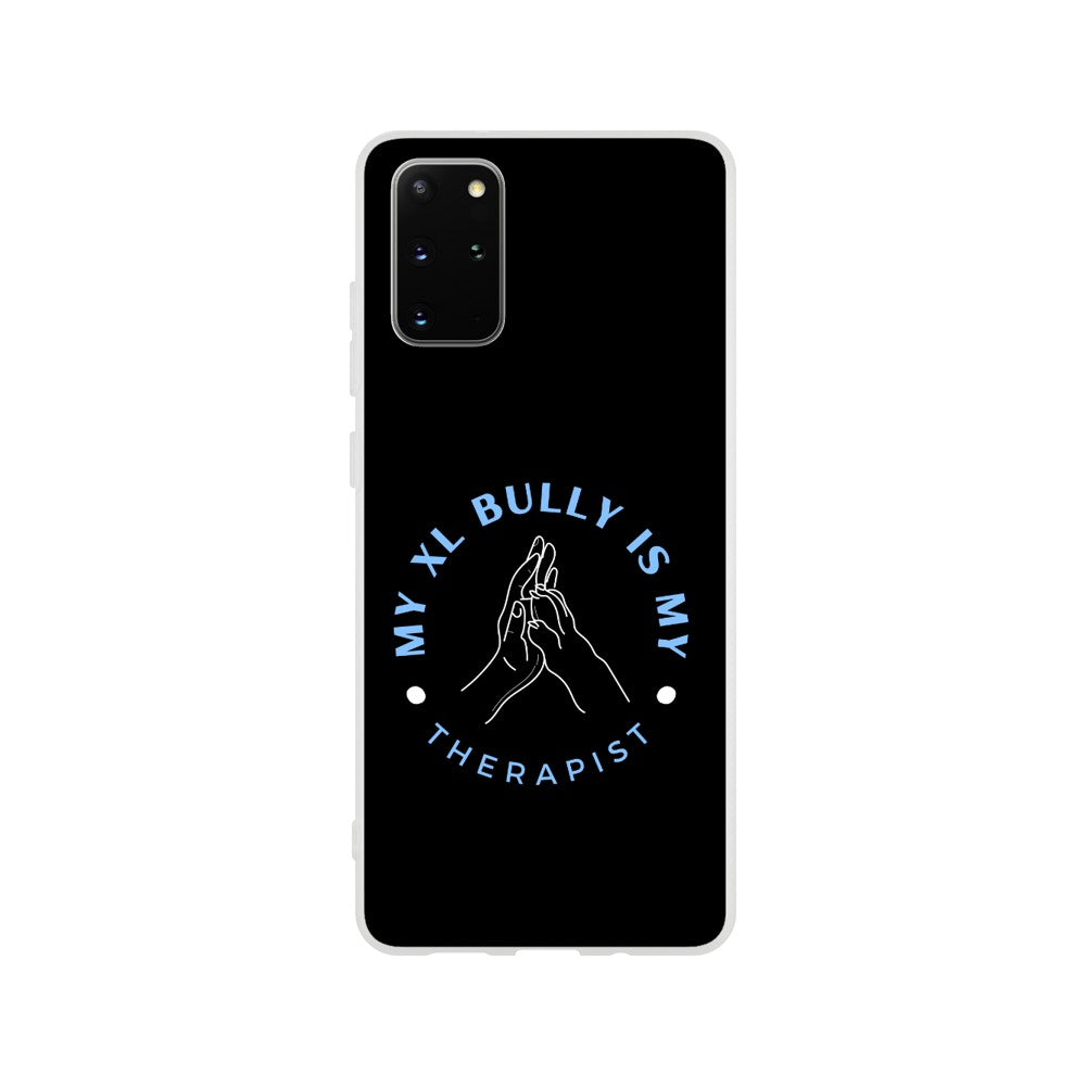 My XL Bully Is My Therapist | Flexi Phone Case For iPhone and Samsung | Pet Accessories | Dog Lover Gift Idea