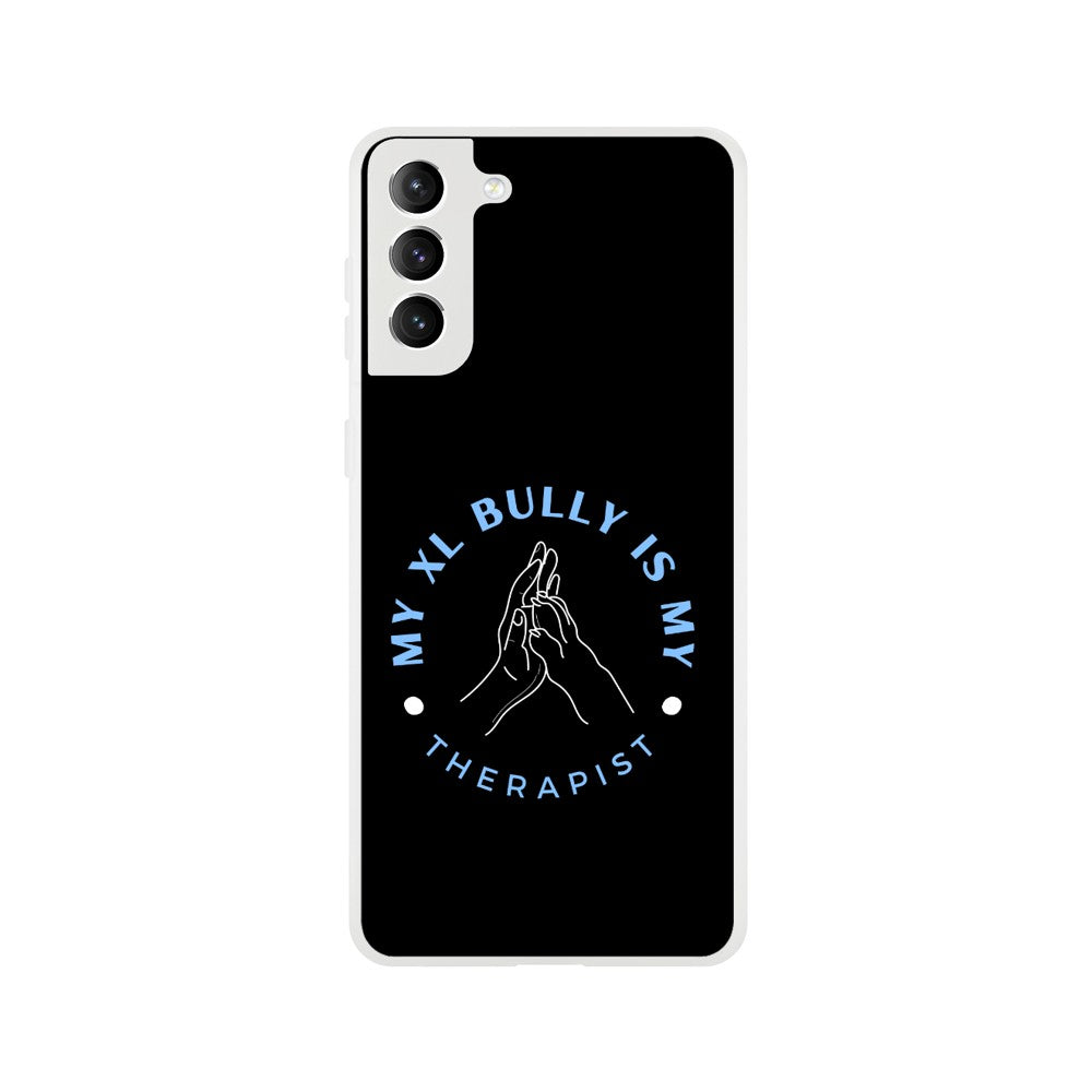 My XL Bully Is My Therapist | Flexi Phone Case For iPhone and Samsung | Pet Accessories | Dog Lover Gift Idea