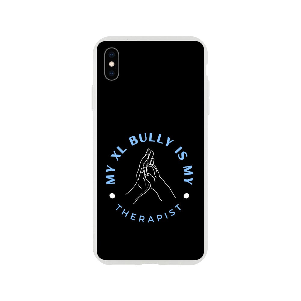 My XL Bully Is My Therapist | Flexi Phone Case For iPhone and Samsung | Pet Accessories | Dog Lover Gift Idea