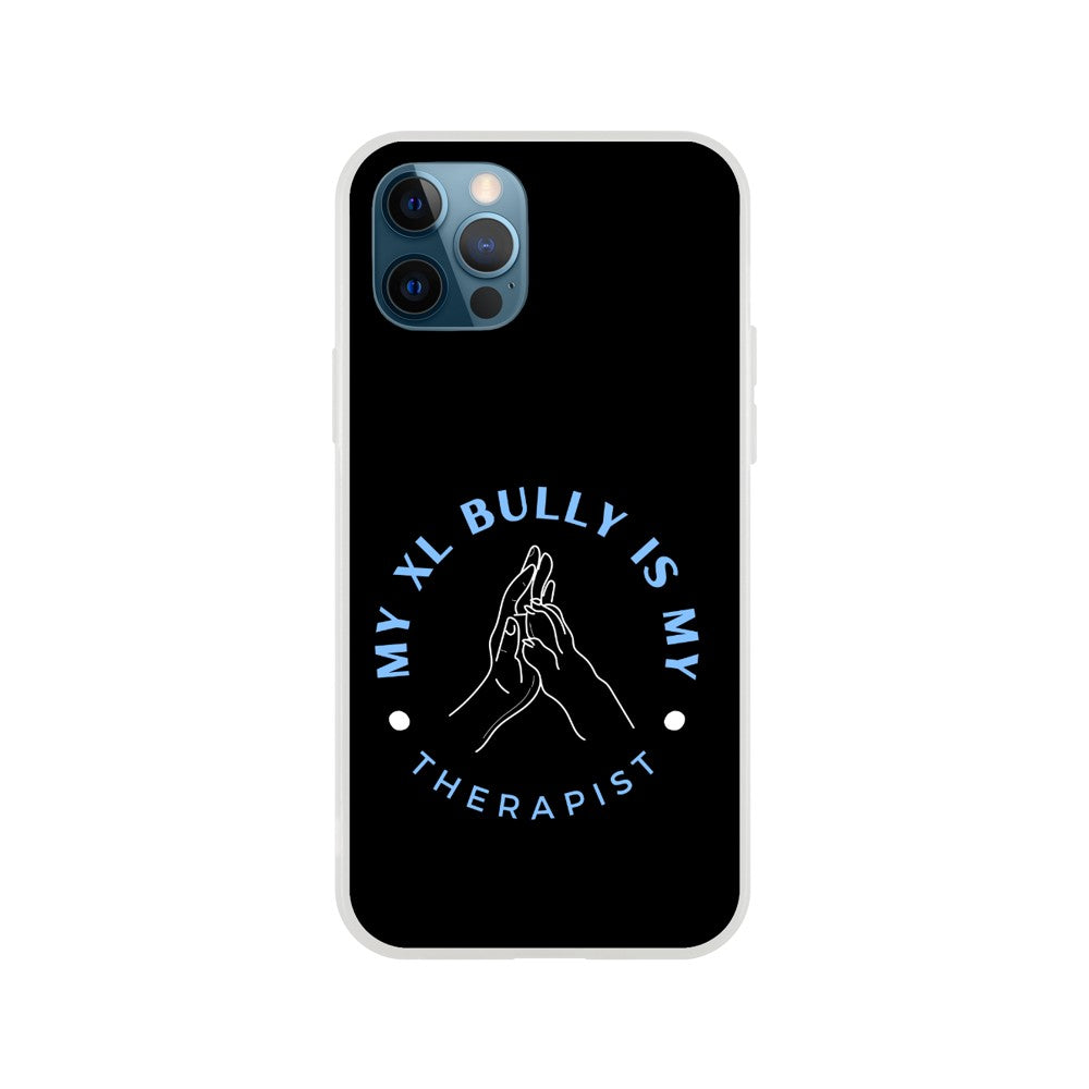 My XL Bully Is My Therapist | Flexi Phone Case For iPhone and Samsung | Pet Accessories | Dog Lover Gift Idea