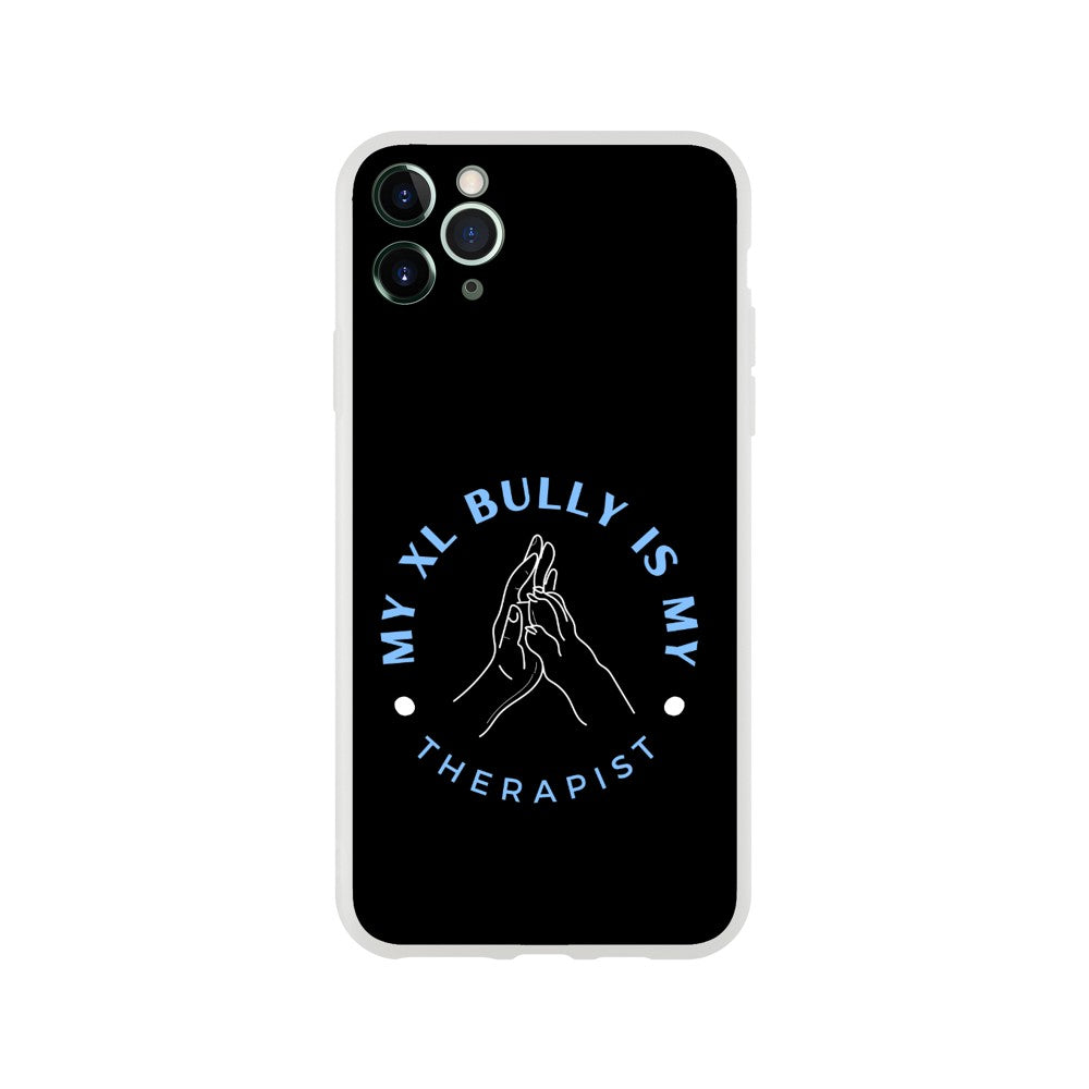 My XL Bully Is My Therapist | Flexi Phone Case For iPhone and Samsung | Pet Accessories | Dog Lover Gift Idea