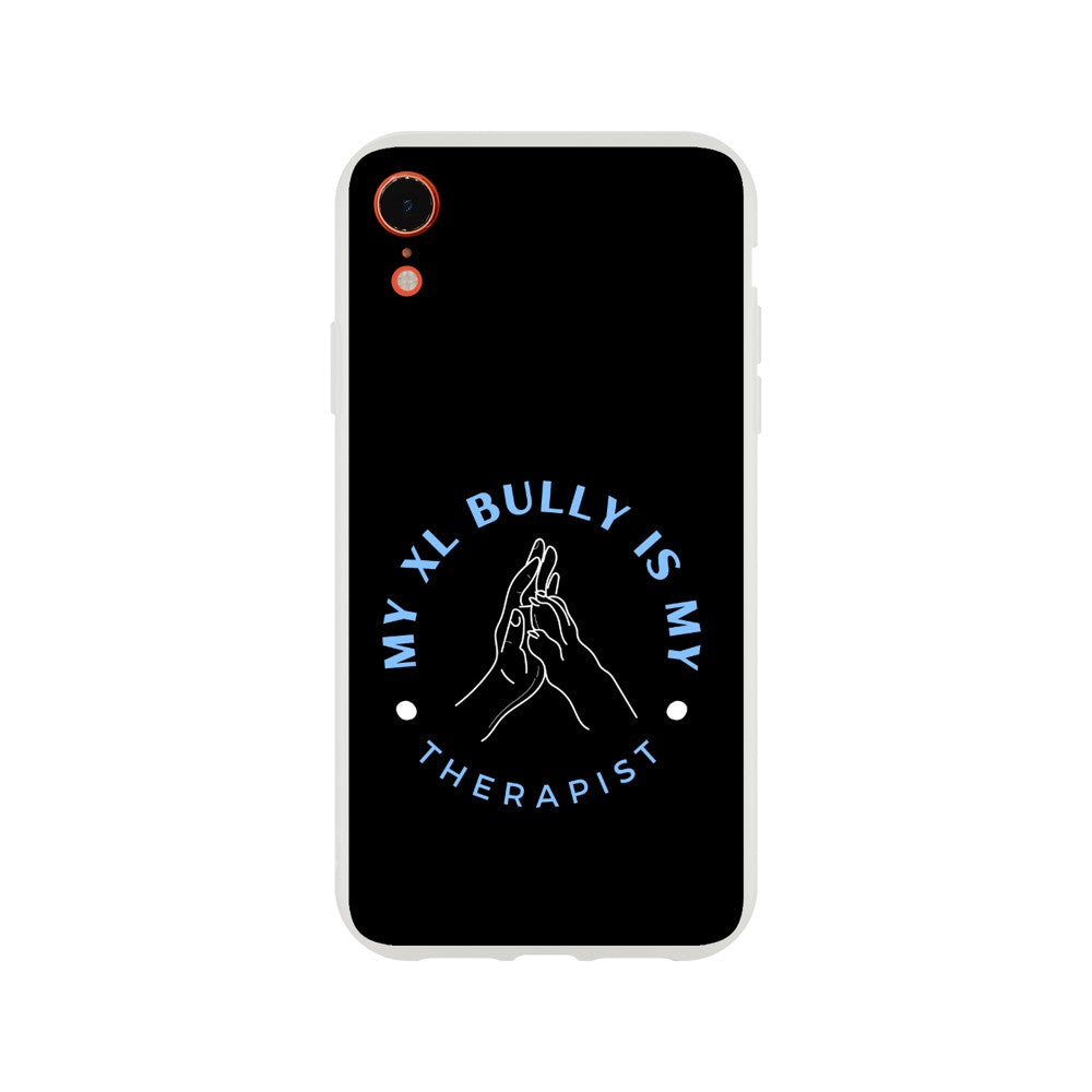 My XL Bully Is My Therapist | Flexi Phone Case For iPhone and Samsung | Pet Accessories | Dog Lover Gift Idea