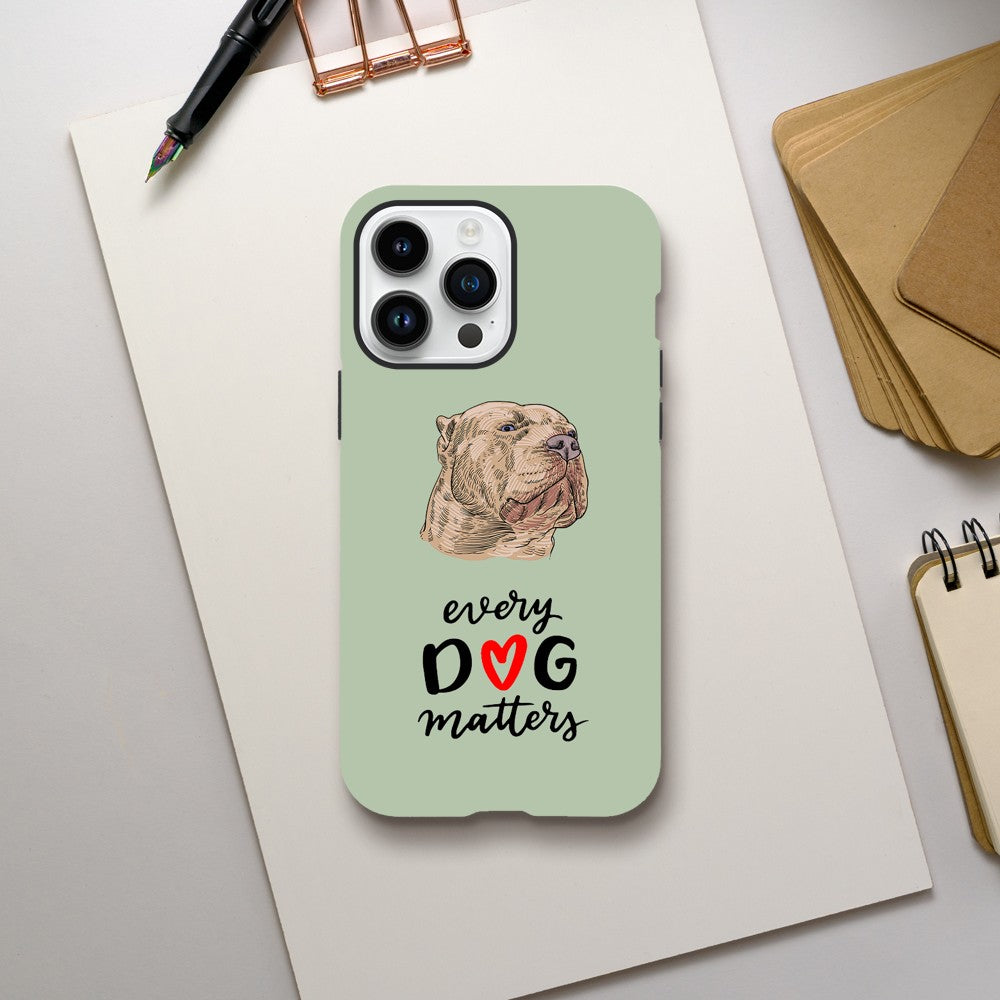 XL Bully Every Dog Matters | Tough Phone Case | Dont Bully My Breed Campaign | iPhone and Samsung Options