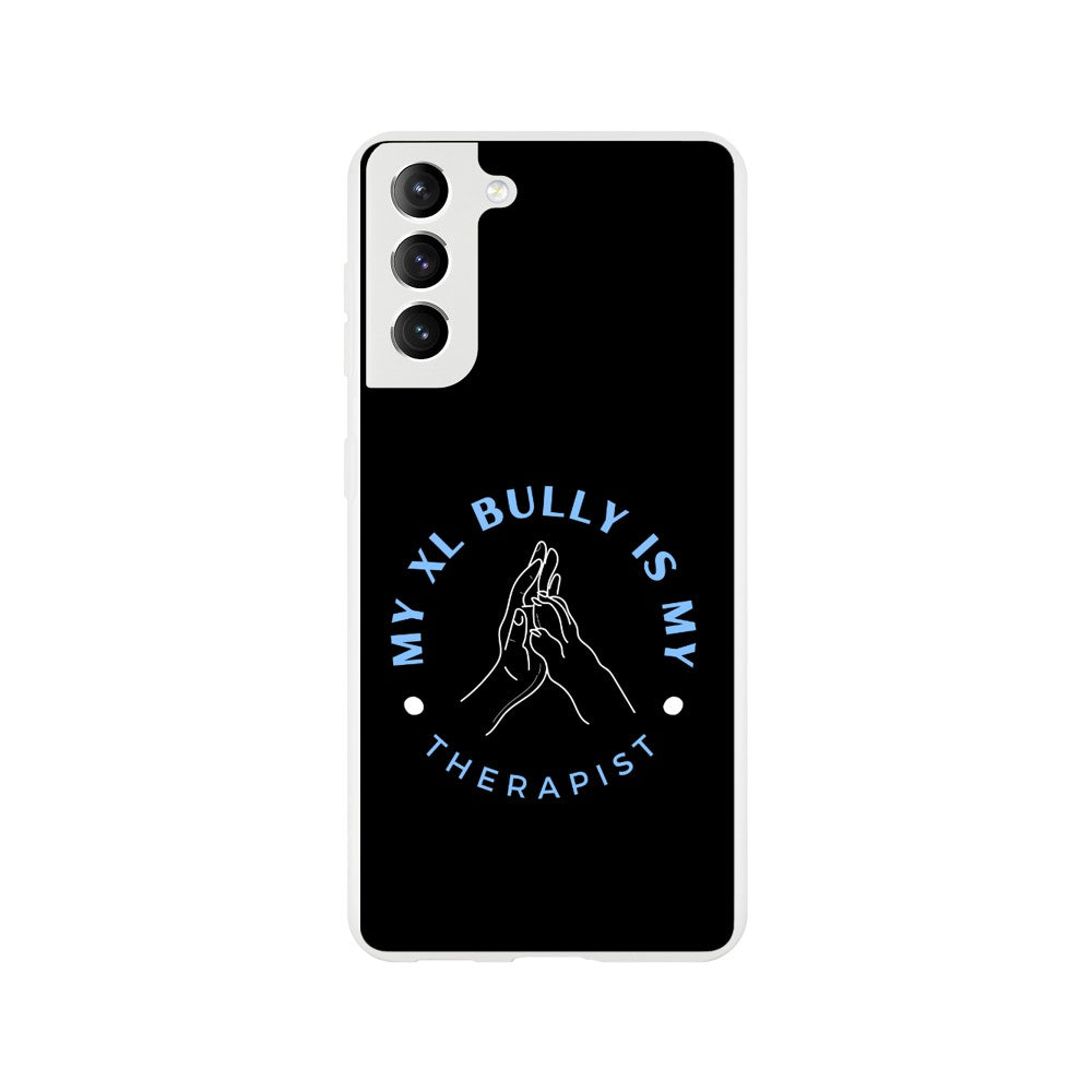 My XL Bully Is My Therapist | Flexi Phone Case For iPhone and Samsung | Pet Accessories | Dog Lover Gift Idea