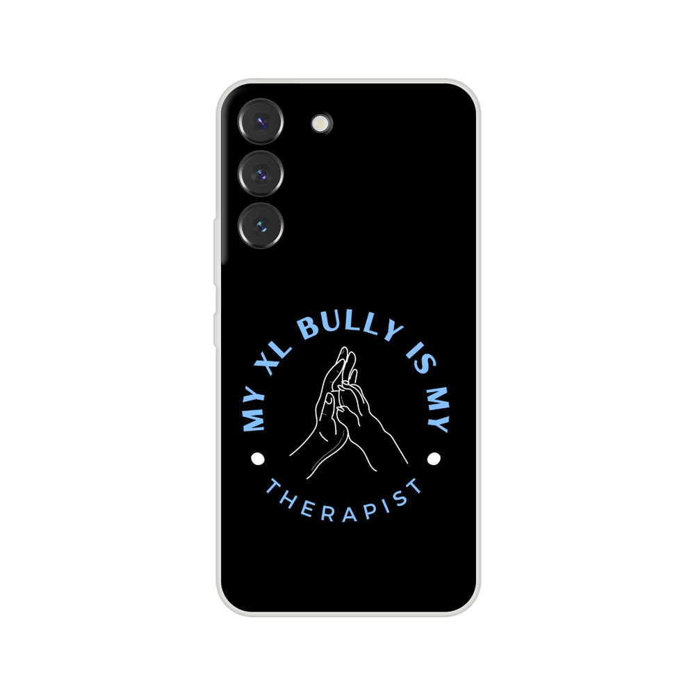 My XL Bully Is My Therapist | Flexi Phone Case For iPhone and Samsung | Pet Accessories | Dog Lover Gift Idea