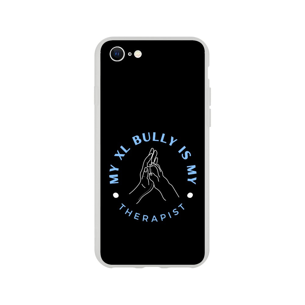 My XL Bully Is My Therapist | Flexi Phone Case For iPhone and Samsung | Pet Accessories | Dog Lover Gift Idea